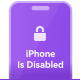 iPhone désactivé