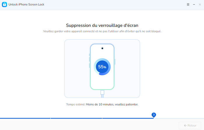 Le processus de déverrouillage